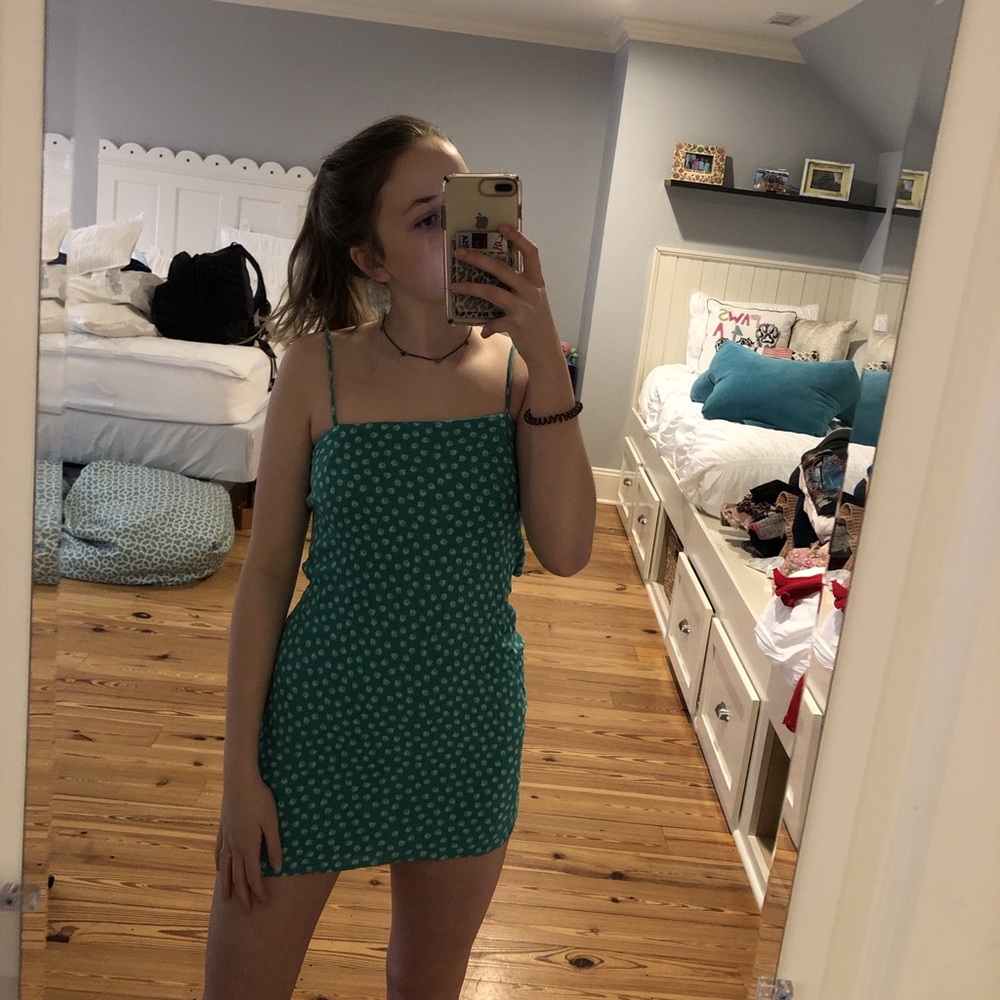 Green dress